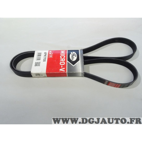 Courroie accessoire Gates 6PK1700 pour ford fiesta 5 V citroen ZX xantia xsara picasso berlingo audi A1 BMW F07 F10 F18 F11 F12 