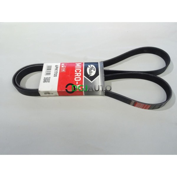 Courroie accessoire Gates 6PK1700 pour ford fiesta 5 V citroen ZX xantia xsara picasso berlingo audi A1 BMW F07 F10 F18 F11 F12 