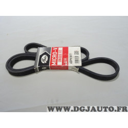 Courroie accessoire 6PK1817 Gates 6DPK1817 pour BMW serie 1 3 X1 E81 E82 E84 E87 E88 E90 E91 E92 E93 diesel 116D 118D 120D 123D 