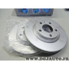 Jeu 2 disques de frein avant ventilé 280mm diametre Norauto ND5301 pour volkswagen passat B6 B7