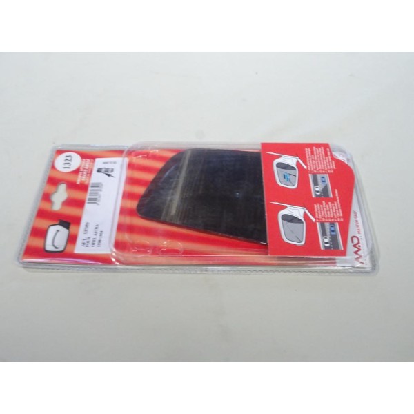 Vitre miroir glace retroviseur gauche grand angle MAD N°1323 537359 pour opel astra de 1998 à 2004 
