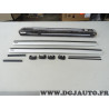 Jeu 2 barres de toit aluminium Wingbar 108cm de long Thule 960100 960 (manque 2 reglettes plastique)