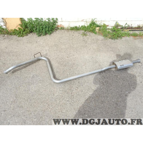 Silencieux echappement central intermediaire (envoi coupé en 2 juste mettre manchon) Walker 13238 pour renault super 5 1.0 1.1 1