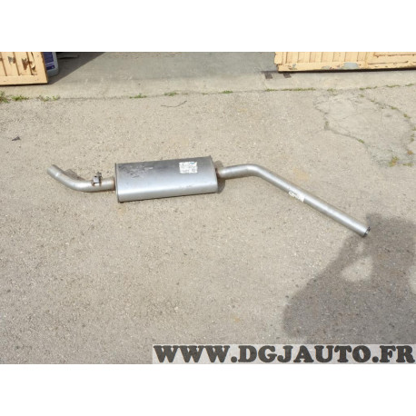 Silencieux echappement central intermediaire Walker 19688 pour volkswagen transporter T4 2.0 2.5 essence 2.4D 2.4 D diesel 