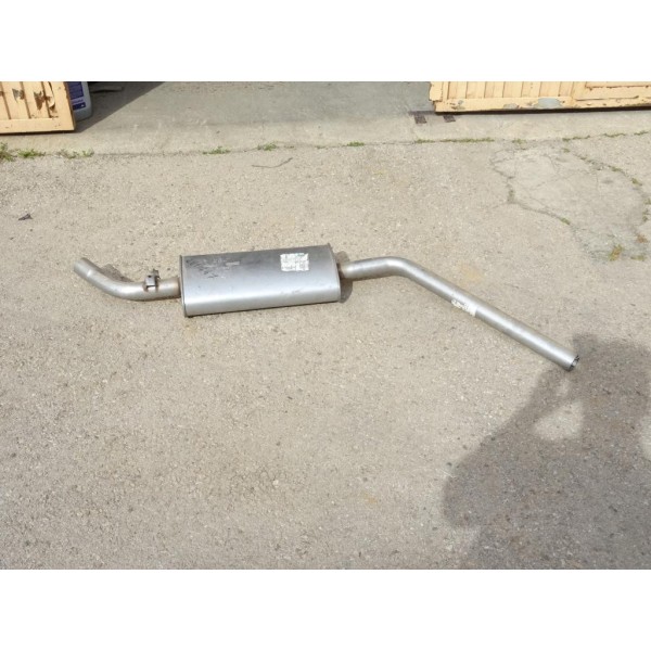 Silencieux echappement central intermediaire Walker 19688 pour volkswagen transporter T4 2.0 2.5 essence 2.4D 2.4 D diesel 