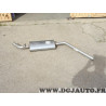 Silencieux echappement central intermediaire Walker 19688 pour volkswagen transporter T4 2.0 2.5 essence 2.4D 2.4 D diesel