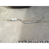 Silencieux echappement central intermediaire Walker 13192 pour mercedes W124 250D diesel