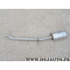 Silencieux echappement central intermediaire Walker 08559 pour peugeot 205 1.6 1.9 GTI essence