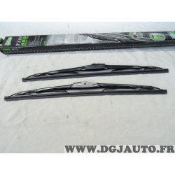 Jeu 2 balais essuie glace attache standard 2x 450mm Valeo TIR450 728801 pour fiat lancia alfa romeo renault peugeot citroen opel