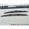 Jeu 2 balais essuie glace attache standard 2x 450mm Valeo TIR450 728801 pour fiat lancia alfa romeo renault peugeot citroen opel