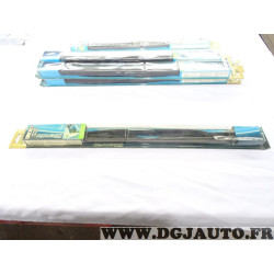 Jeu 2 balais essuie glace attache standard 645mm + 520mm silencio Valeo UM207 567887 pour peugeot 607 