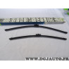 Jeu 2 balais essuie glace souple 550mm + 450mm silencio xtrm Valeo VM317 574354 pour opel astra H partir de 2004