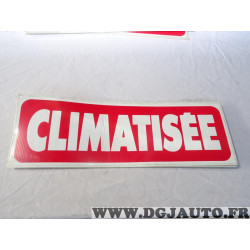 Panneau de toit pancarte plastique cannelé affichage pour VO vehicule occasion vente Climatisation (un peu de poussiere) 