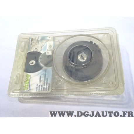 Bouchon reservoir carburant avec système verrouillage Valeo 247607 B128 pour fiat 124 125 126 127 128 131 132 panda X1/9 ducato 