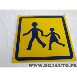 Plaque souple signalisation 25cm transport enfant 