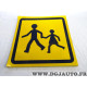 Autocollant signalisation 40cm transport enfant