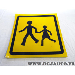 Autocollant signalisation 40cm transport enfant 