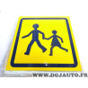 Plaque rigide signalisation 40cm transport enfant