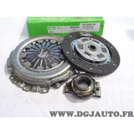 Kit embrayage disque + mecanisme + butéee Valeo 801019 pour seat ronda ibiza 1 malaga 127 0.9 1.2 1.5 essence 