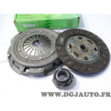Kit embrayage disque + mecanisme + butéee Valeo 801073 pour fiat ducato citroen C25 peugeot J5 1.8 2.0 essence 