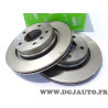 Jeu 2 disques de frein arriere ventilé 294mm diametre Valeo 186861 pour BMW serie 3 E46