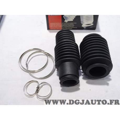 Jeu 2 soufflets cremaillere de direction Quinton Hazell QG1677 pour renault trafic 1 