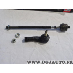 Rotule de direction avant droite avec rotule axiale interieur Quinton hazell QDL3282S pour renault clio 2 II kangoo 1 nissan kub
