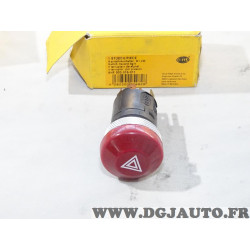 Bouton de warning feux de detresse Hella 6HF003916-011 adaptable 