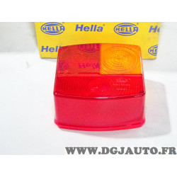 Cabochon feu lanterne arriere droit Hella 9EL137308-001 pour volvo john deere DAF deutz kubota massey ferguson same linde 