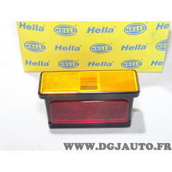 Feu de gabarit R10W Hella 2XS007841-021 pour remorque 