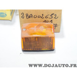 Feu clignotant avant adaptable 6V 12V 24V Hella 2BA002652-101 pour volvo still jungheinrich liebherr mercedes steyr DAF case IH 