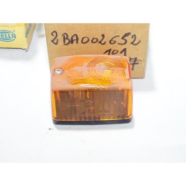 Feu clignotant avant adaptable 6V 12V 24V Hella 2BA002652-101 pour volvo still jungheinrich liebherr mercedes steyr DAF case IH 
