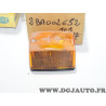 Feu clignotant avant adaptable 6V 12V 24V Hella 2BA002652-101 pour volvo still jungheinrich liebherr mercedes steyr DAF case IH 