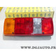 Feu lanterne arriere gauche adaptable Hella 2SL003567-311 pour poids lourd tracteur engin 