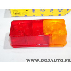 Cabochon feu arriere droit Hella 9EL112741-001 pour remorque 