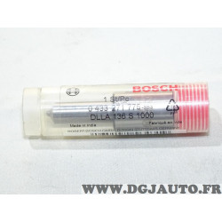 Nez gicleur injecteur carburant Bosch 0433271775 DLLA136S1000 pour deutz agrotron fiat ford 3830 4030 4430 4635 4835 5635 6635 7