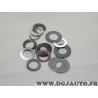 Jeu rondelles demarreur Bosch 1007010003 pour alfa romeo 75 90 spider alfetta giulia giulietta GT audi 60 75 100 DAF 33 44 fiat 