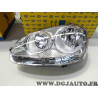 Phare projecteur avant gauche Hella 1EG247007-171 pour volkswagen golf 5 V jetta 5 V (1 patte fixation réparé)