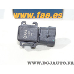 Capteur pression tuyau admission FAE 15023 pour renault megane 1 kangoo 1 clio 2 II master 2 II trafic 2 II scenic 1 opel movano