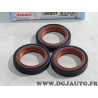 Jeu 3 joints spi torique de distribution Corteco 289007 pour audi 80 90 100 A4 A6 seat alhambra arosa cordoba ibiza inca toledo