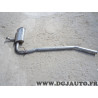 Silencieux echappement central intermediaire (envoi coupé en 2 juste mettre manchon) Walker 12255 pour renault 21 R21 2.1D 2.1TD