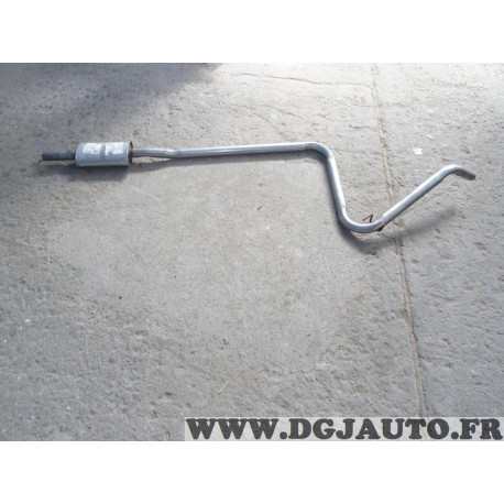 Silencieux echappement central intermediaire (envoi coupé en 2 juste mettre manchon) Walker 08462 pour renault super 5 1.0 1.1 1