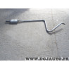 Silencieux echappement central intermediaire (envoi coupé en 2 juste mettre manchon) Walker 08462 pour renault super 5 1.0 1.1 1