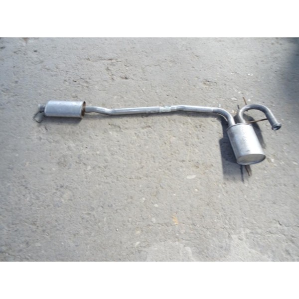 Silencieux echappement central intermediaire (envoi coupé en 2 juste mettre manchon) Walker 70430 pour renault 19 R19 1.4 1.7 es