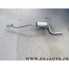 Silencieux echappement arriere (envoi coupé en 2 juste mettre manchon) Walker 19113 pour fiat uno 1.0 essence