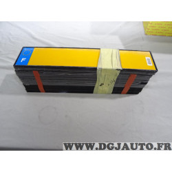 Lot 114 plaques immatriculation metal fond jaune SIV 3062990015959 