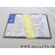 Lot 5 plaques immatriculation metal fond blanc 275x200 SIV 6P212