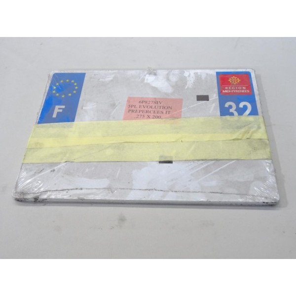 Lot 8 plaques immatriculation metal departement 32 275x200 SIV 6P827SIV 