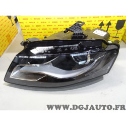Phare projecteur avant gauche xenon Bosch 1307023425 pour audi A4 B8 de 2007 à 2011 