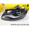 Phare projecteur avant gauche xenon Bosch 1307023425 pour audi A4 B8 de 2007 à 2011